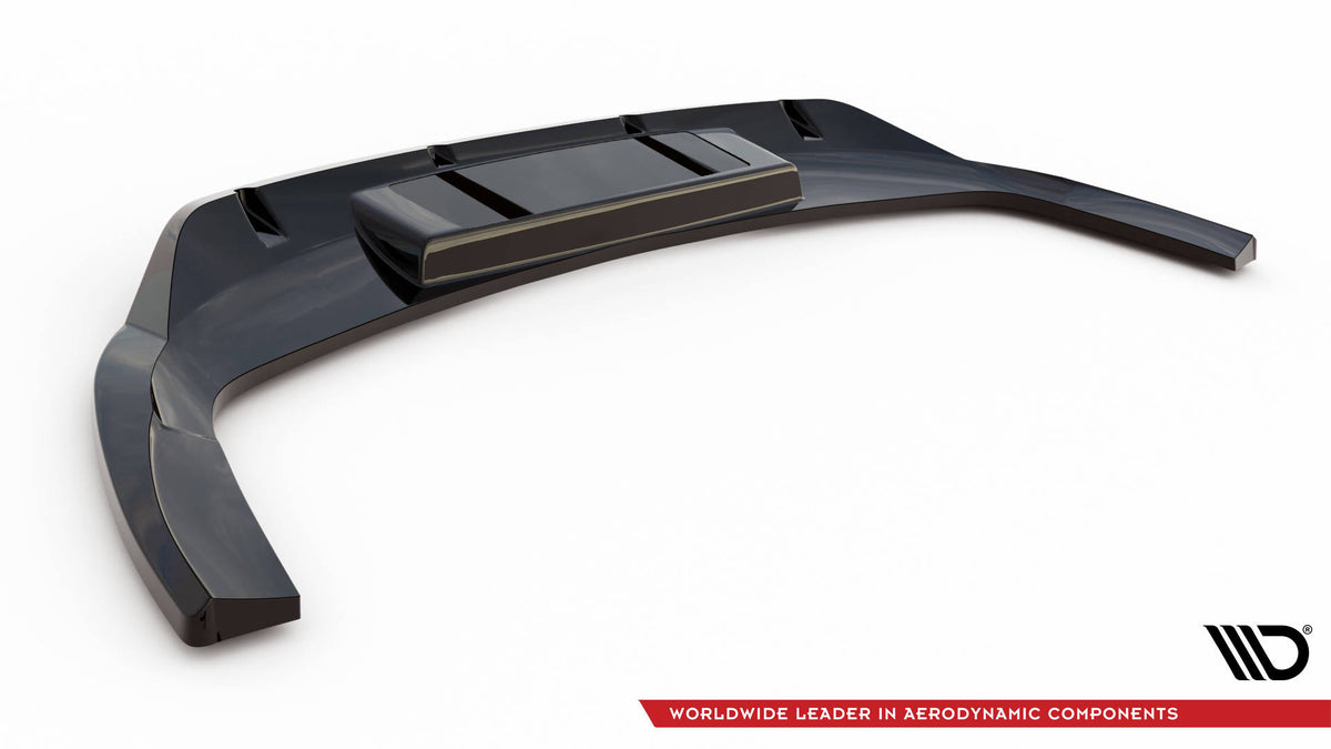 Rear Splitter (with vertical bars) suitable for Audi Q4 e-tron Sportback S-line Mk1