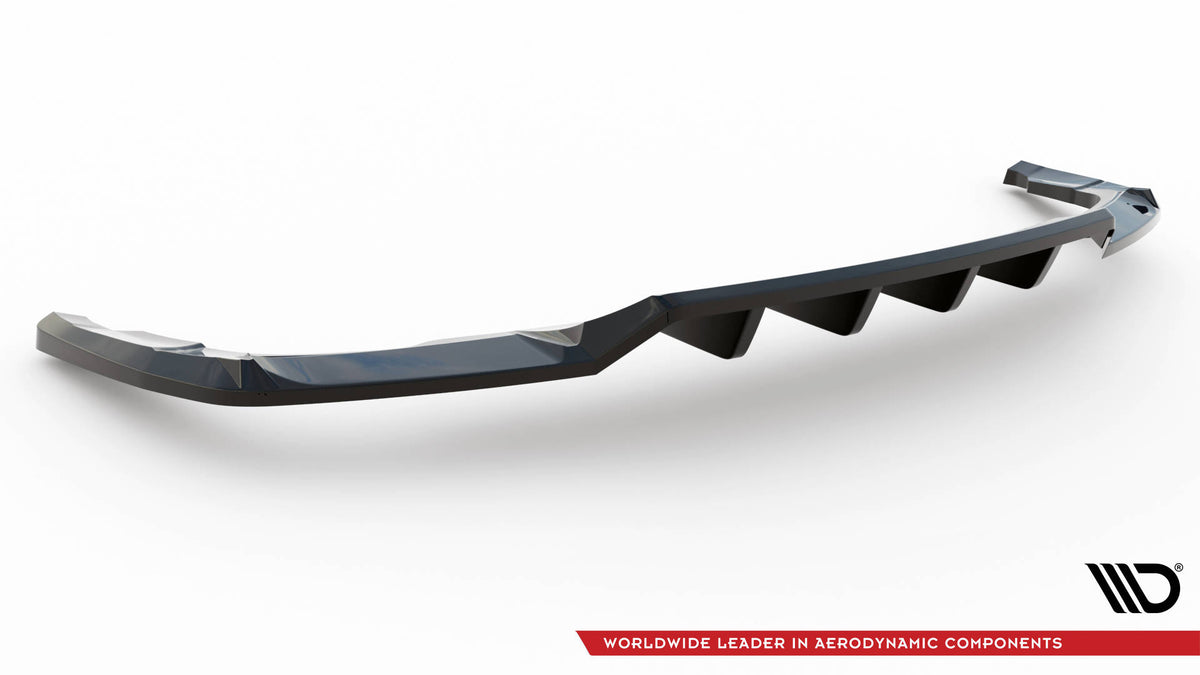 Rear Splitter (with vertical bars) suitable for Audi Q5 S-Line SUV Mk2 Facelift