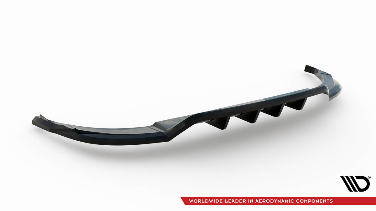 Rear Splitter (with vertical bars) suitable for Audi Q8 S-Line Mk1
