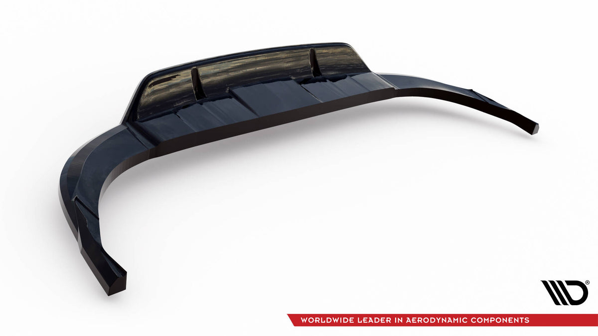 Rear Splitter (with vertical bars) suitable for Audi Q8 S-Line Mk1