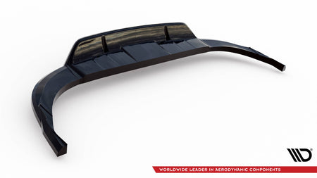 Rear Splitter (with vertical bars) suitable for Audi Q8 S-Line Mk1