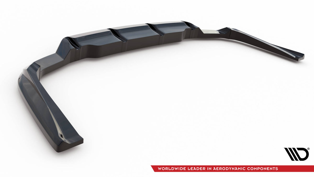 Rear Splitter (with vertical bars) suitable for Audi RS6 Avant C6