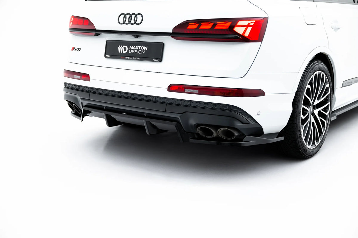 Rear Splitter (with vertical bars) suitable for Audi SQ7 Mk2 Facelift 2