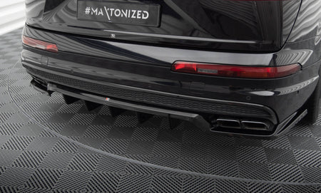 Rear Splitter (with vertical bars) suitable for Audi SQ7 / Q7 S-Line Mk2