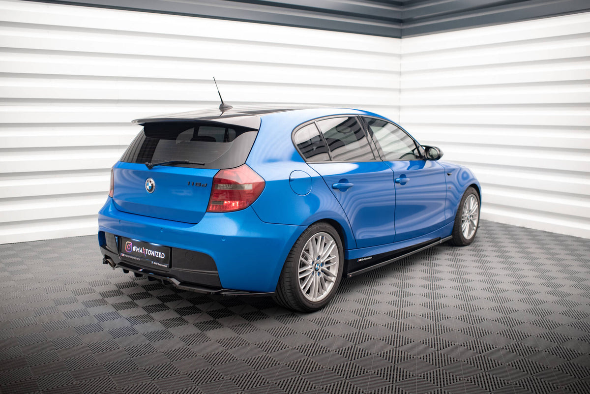 Rear Splitter (with vertical bars) suitable for BMW 1 M-Pack E87 Facelift
