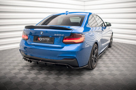 Rear Splitter (with vertical bars) suitable for BMW 2 M-Pack F22