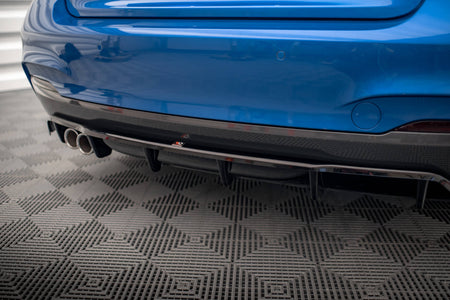 Rear Splitter (with vertical bars) suitable for BMW 2 M-Pack F22
