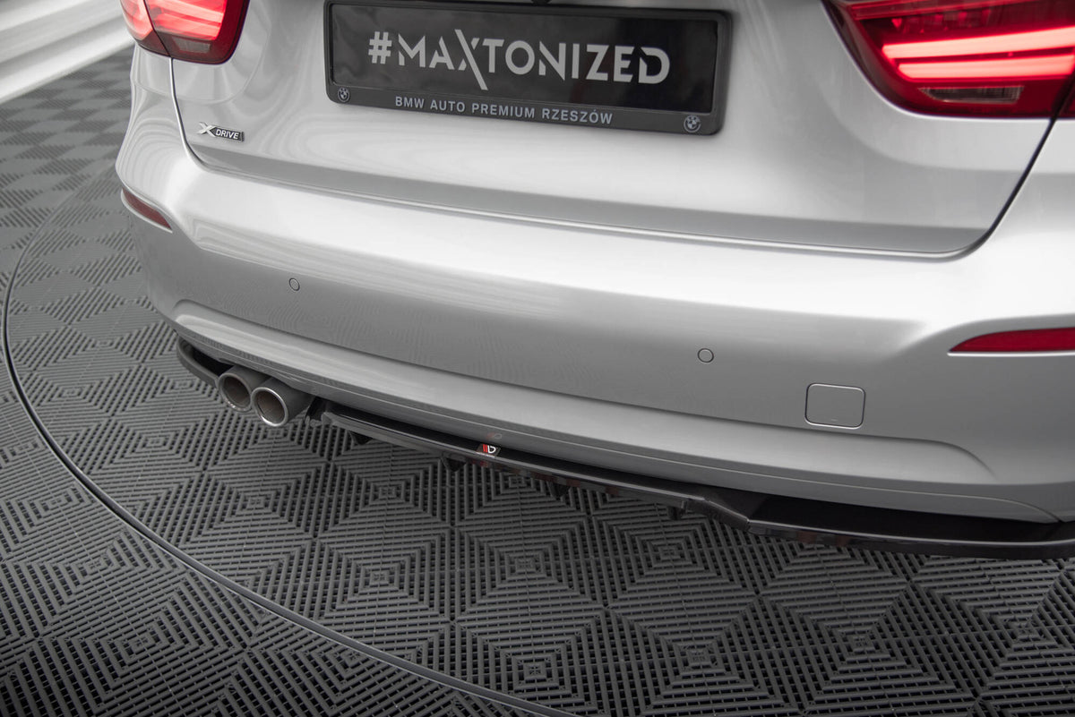 Rear Splitter (with vertical bars) suitable for BMW 3 GT F34 Facelift