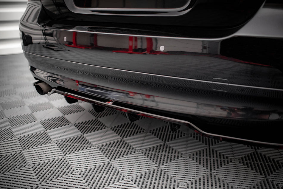 Rear Splitter (with vertical bars) suitable for BMW 3 Sedan E90