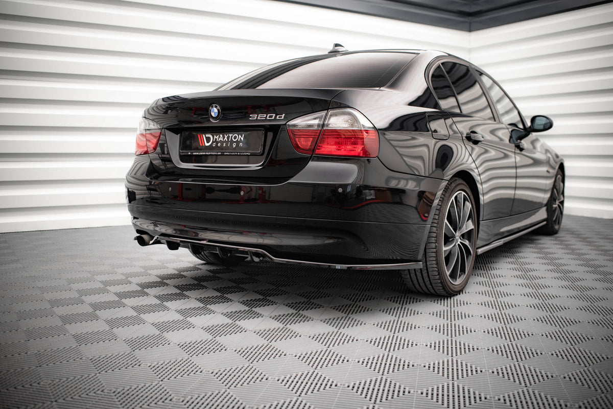 Rear Splitter (with vertical bars) suitable for BMW 3 Sedan E90