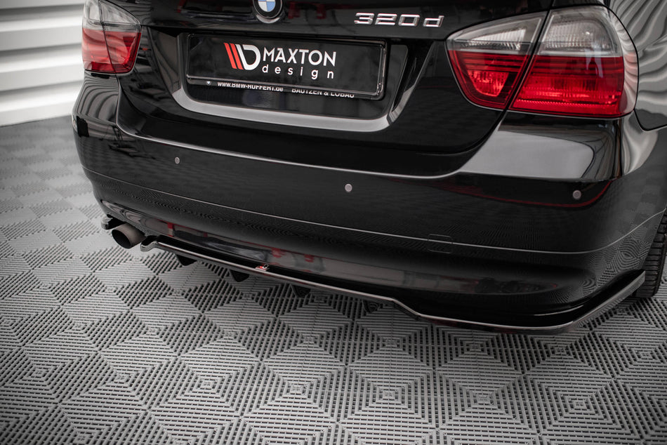 Rear Splitter (with vertical bars) suitable for BMW 3 Sedan E90