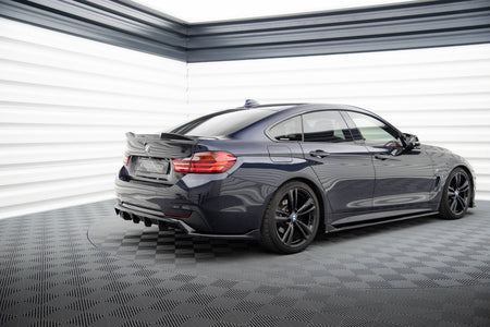 Rear Splitter (with vertical bars) suitable for BMW 4 Coupe / Gran Coupe / Cabrio M-Pack F32 / F36 / F33