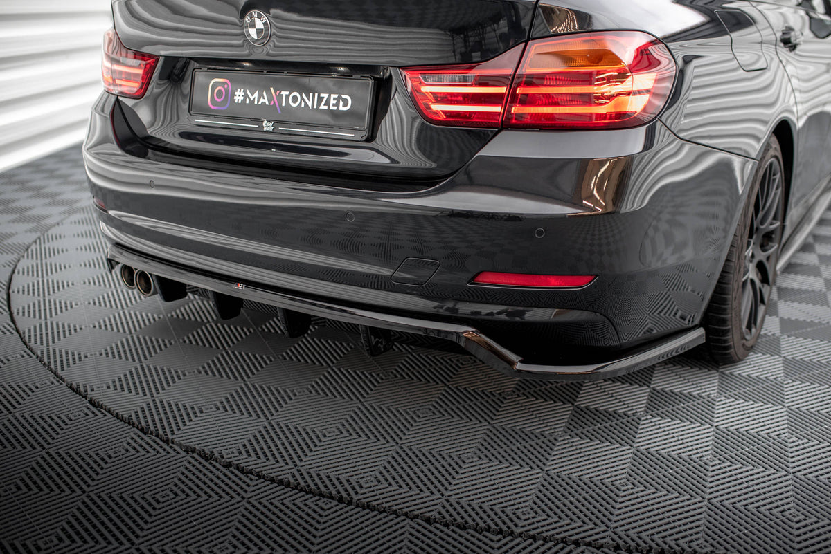Rear Splitter (with vertical bars) suitable for BMW 4 Gran Coupe F36