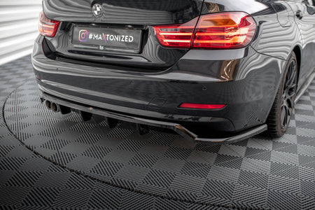 Rear Splitter (with vertical bars) suitable for BMW 4 Gran Coupe F36