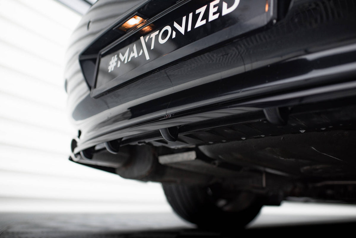 Rear Splitter (with vertical bars) suitable for BMW 6 Coupe / Cabrio E63 / E64