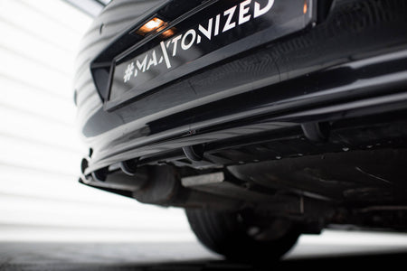 Rear Splitter (with vertical bars) suitable for BMW 6 Coupe / Cabrio E63 / E64