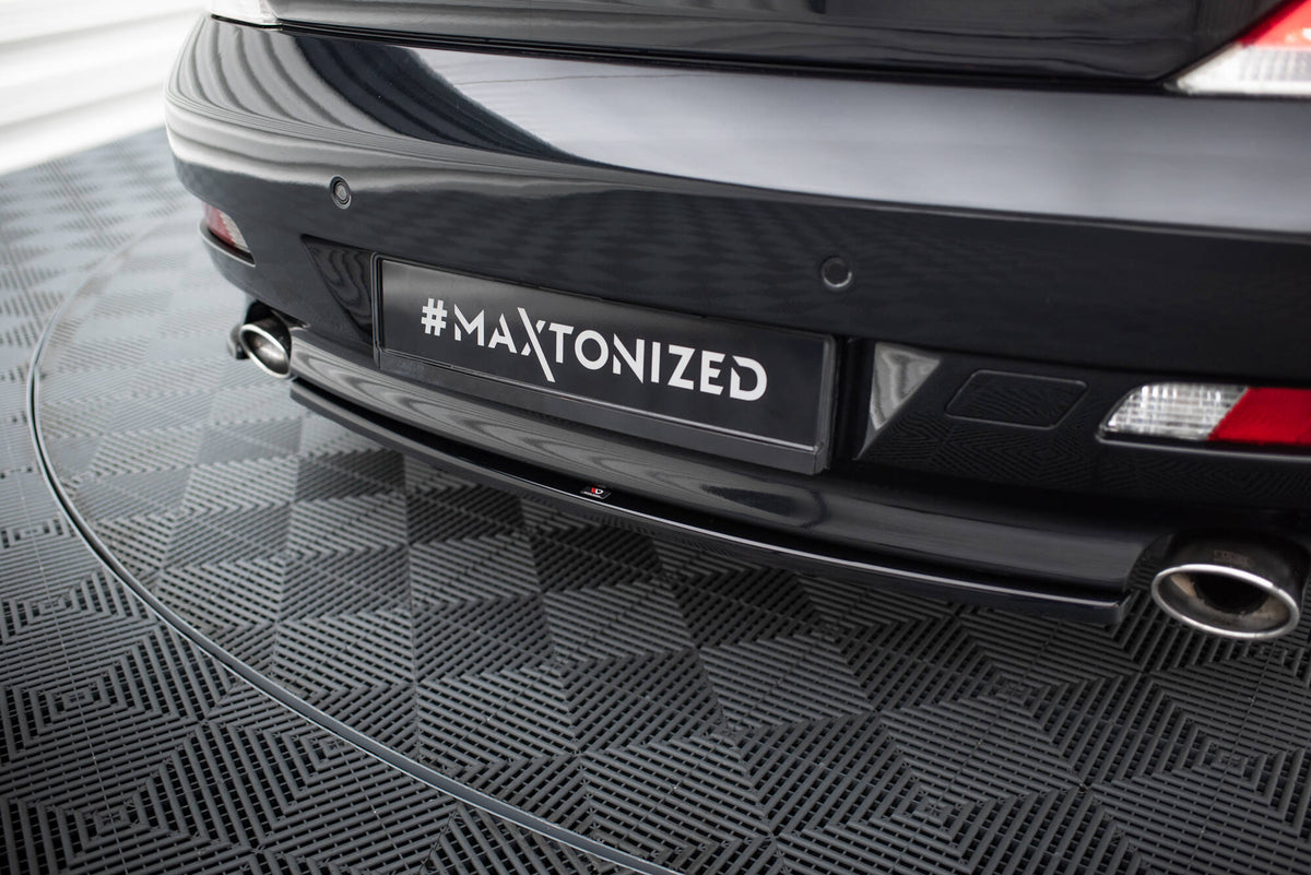 Rear Splitter (with vertical bars) suitable for BMW 6 Coupe / Cabrio E63 / E64