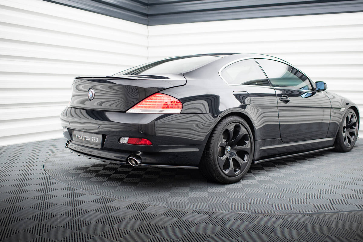 Rear Splitter (with vertical bars) suitable for BMW 6 Coupe / Cabrio E63 / E64
