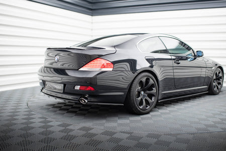 Rear Splitter (with vertical bars) suitable for BMW 6 Coupe / Cabrio E63 / E64