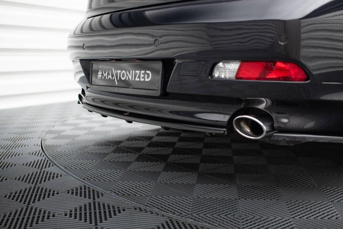 Rear Splitter (with vertical bars) suitable for BMW 6 Coupe / Cabrio E63 / E64