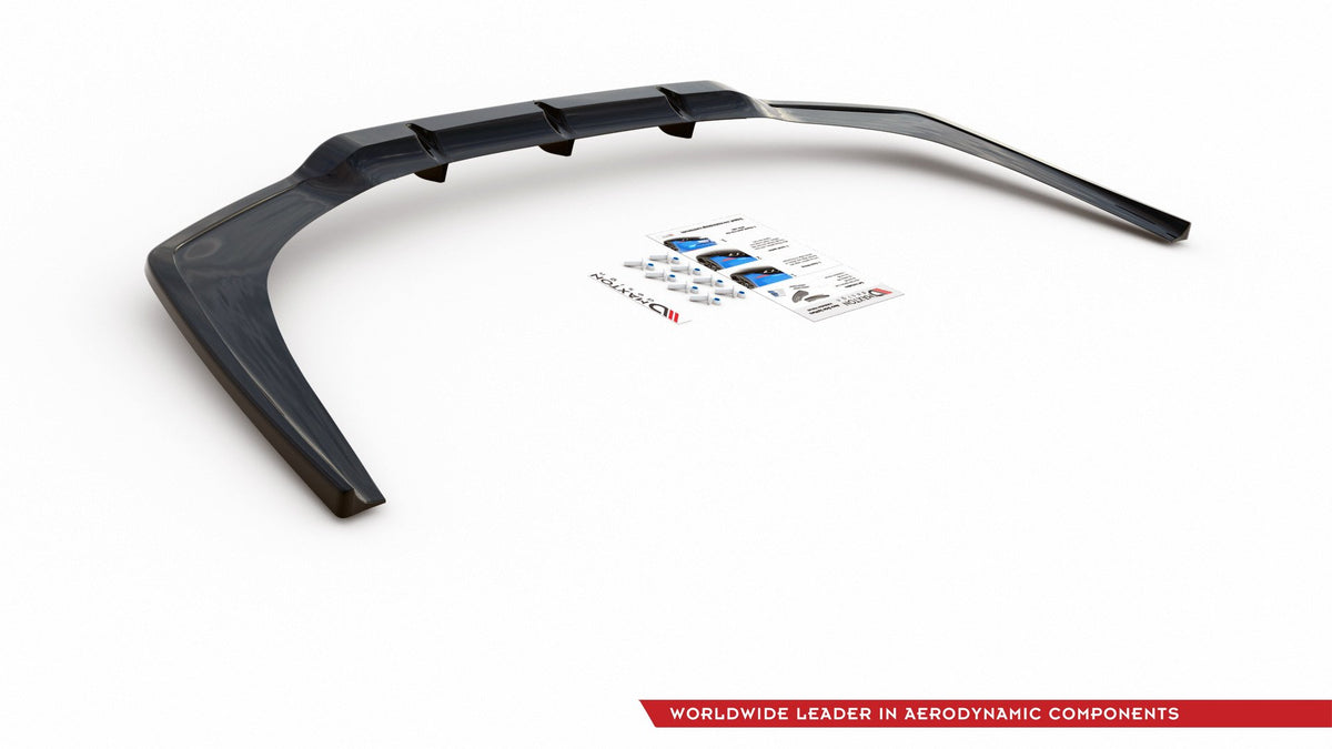 Rear Splitter (with vertical bars) suitable for BMW 8 Coupe M-Pack G15