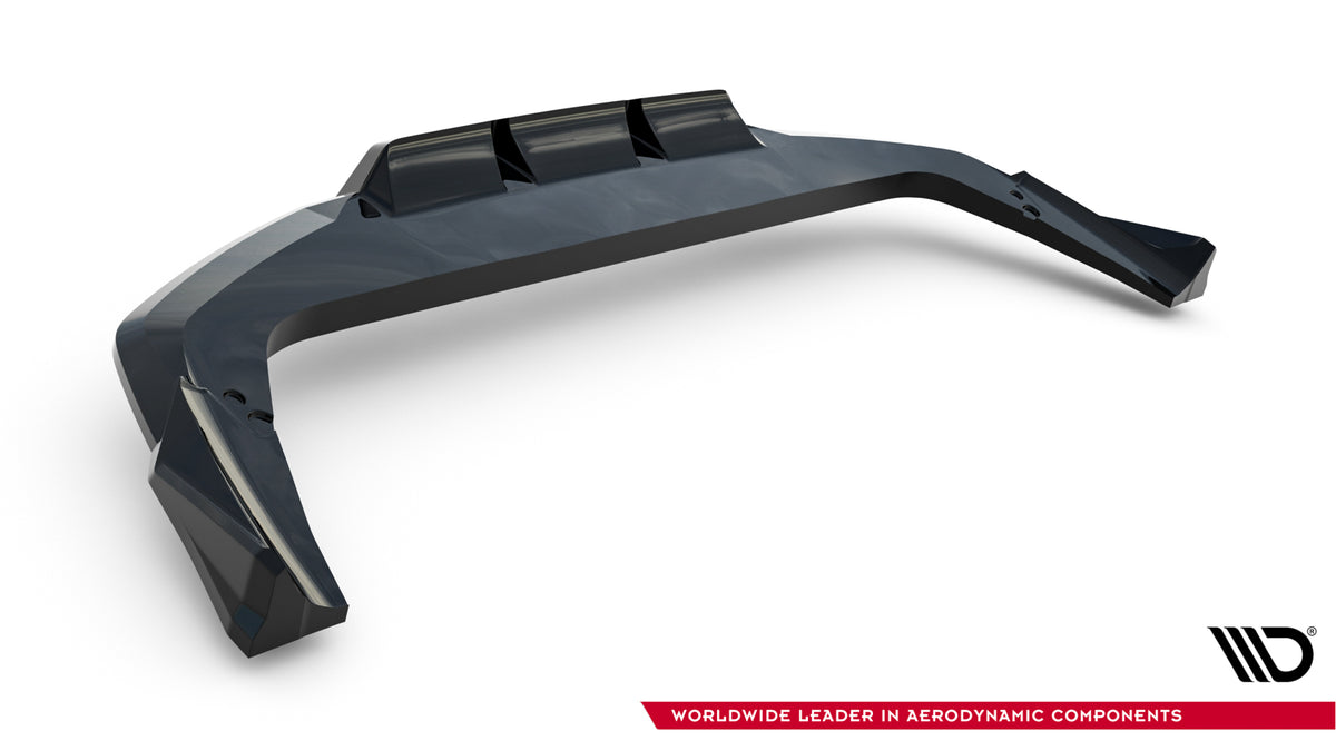 Rear Splitter (with vertical bars) suitable for BMW X2 M-Pack / iX2 U10