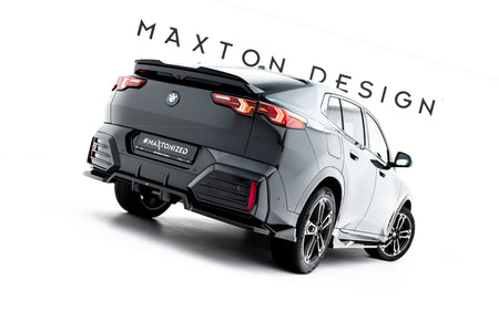 Rear Splitter (with vertical bars) suitable for BMW X2 M-Pack / iX2 U10