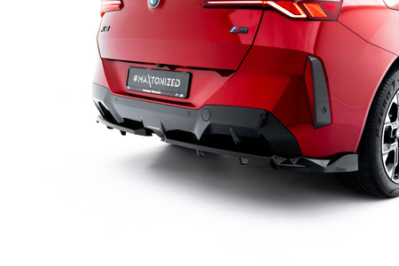 Rear Splitter (with vertical bars) suitable for BMW X3 M-Pack G45