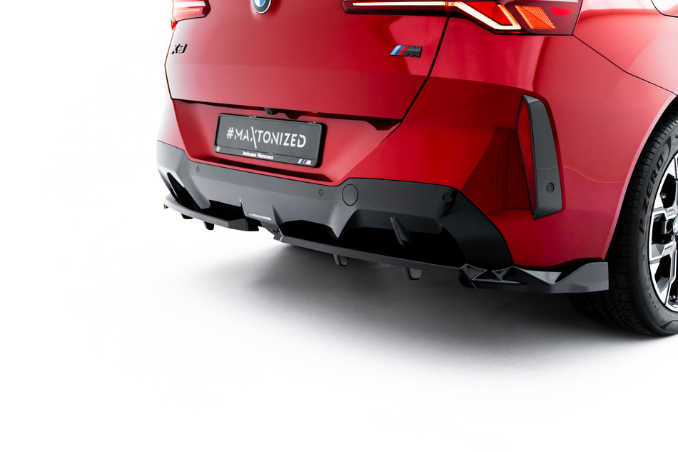 Rear Splitter (with vertical bars) suitable for BMW X3 M-Pack G45