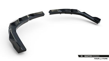 Rear Splitter (with vertical bars) suitable for BMW X3 M-Pack G45