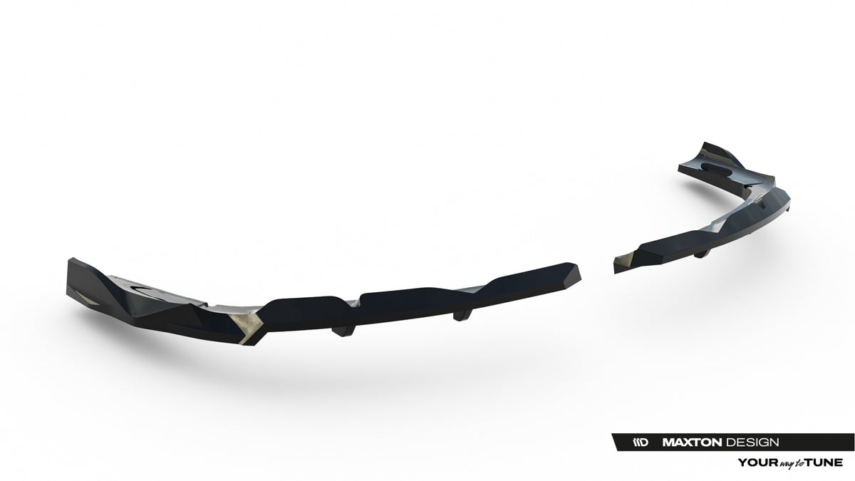 Rear Splitter (with vertical bars) suitable for BMW X3 M-Pack G45