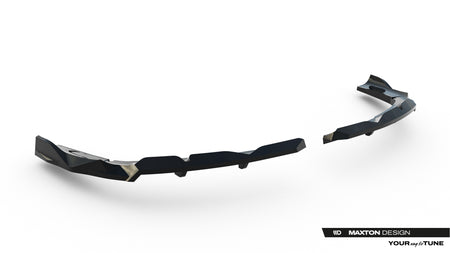 Rear Splitter (with vertical bars) suitable for BMW X3 M-Pack G45