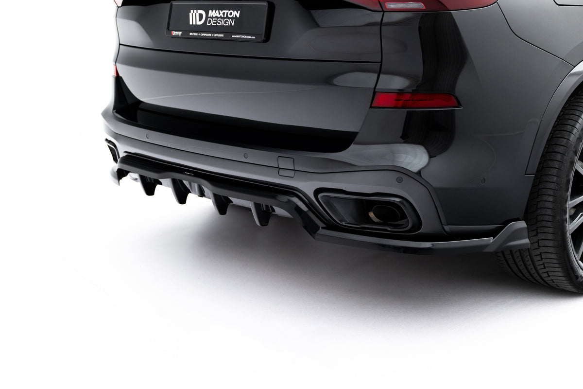 Rear Splitter (with vertical bars) suitable for BMW X5 M-Pack G05