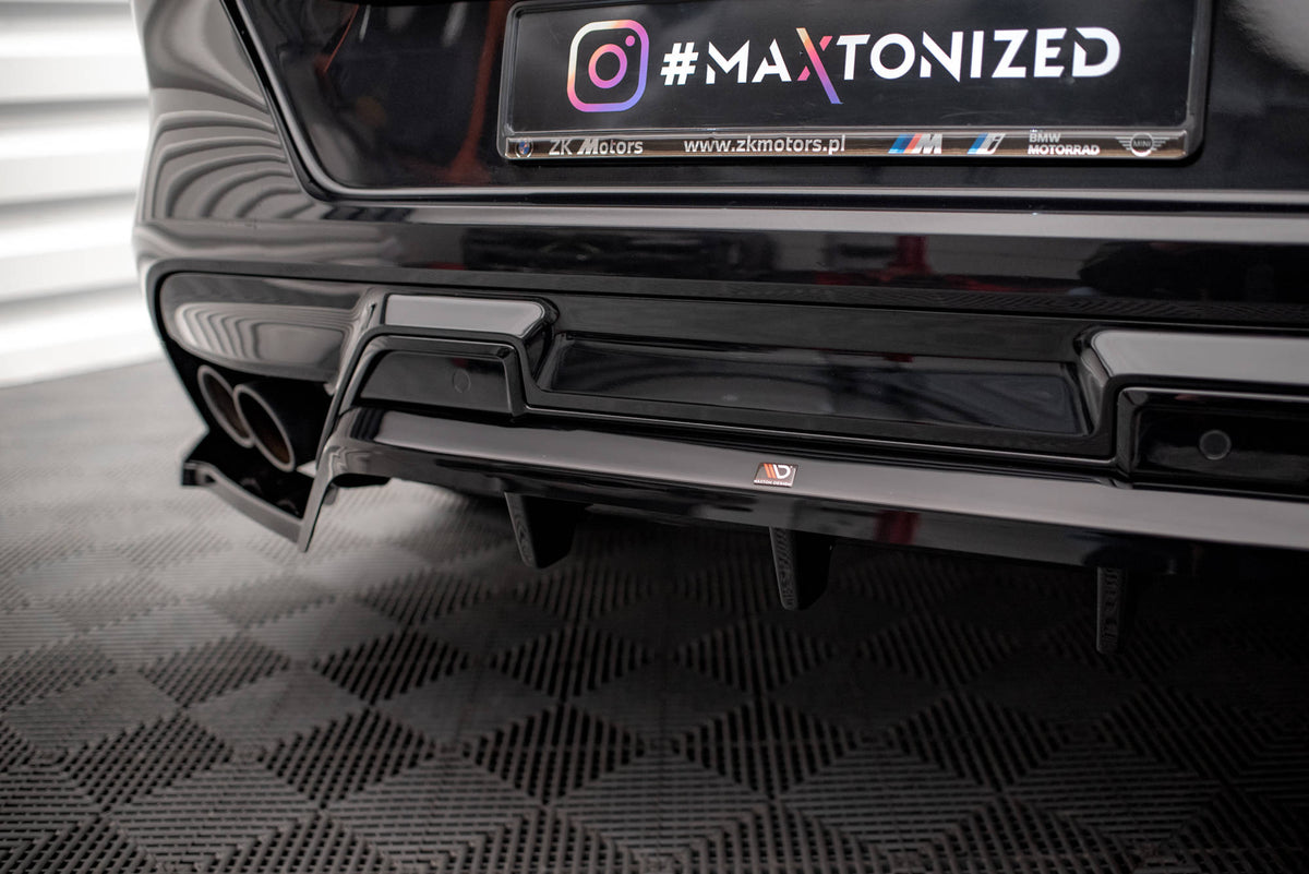 Rear Splitter (with vertical bars) suitable for BMW X6 M F96