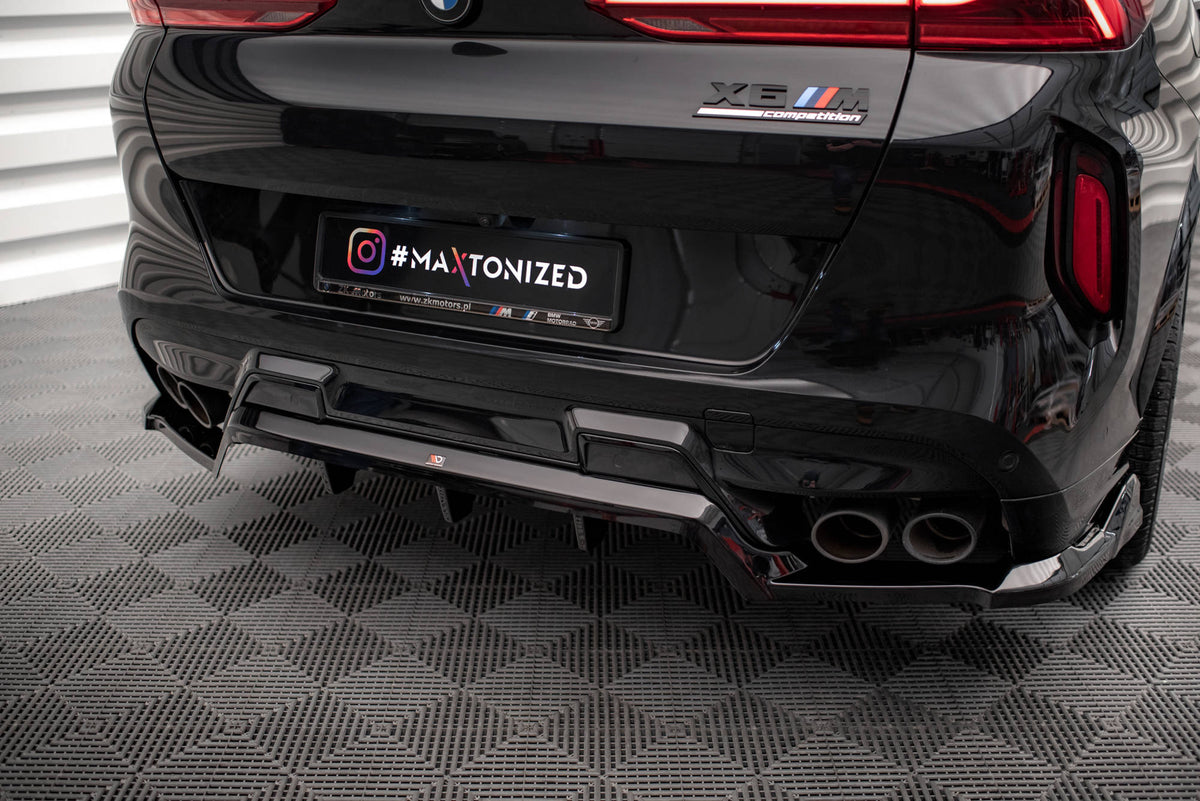 Rear Splitter (with vertical bars) suitable for BMW X6 M F96