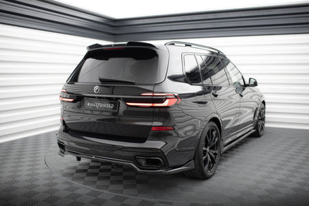 Rear Splitter (with vertical bars) suitable for BMW X7 M-Pack G07 Facelift