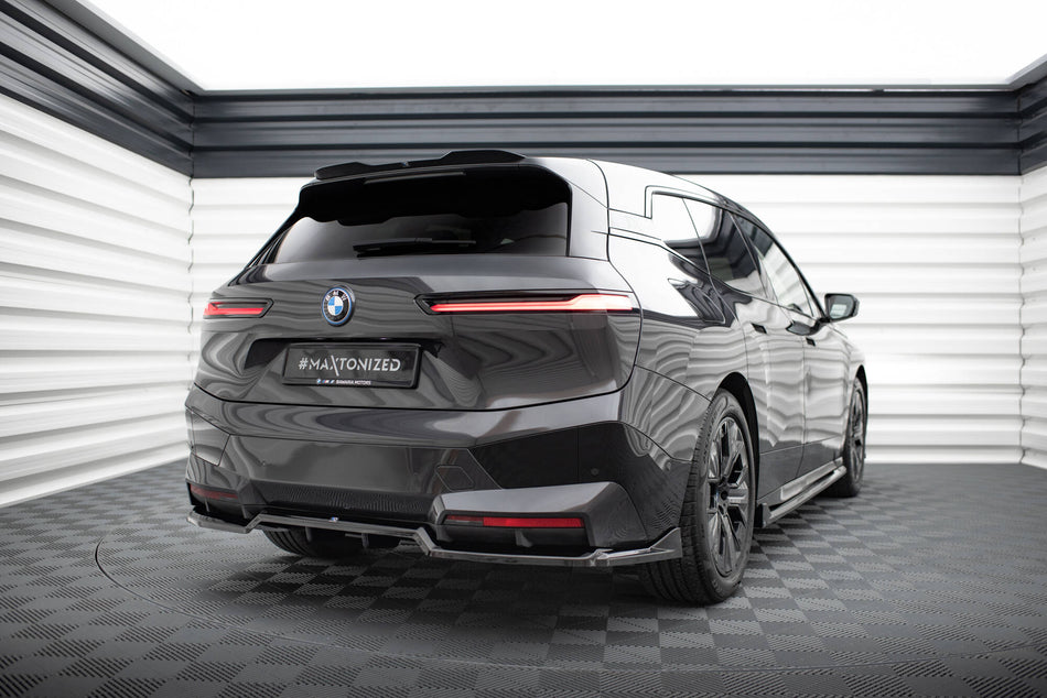 Rear Splitter (with vertical bars) suitable for BMW iX M-Pack i20
