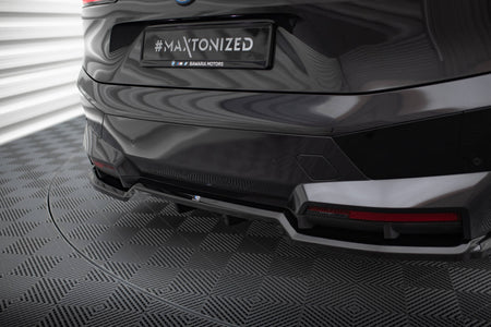 Rear Splitter (with vertical bars) suitable for BMW iX M-Pack i20