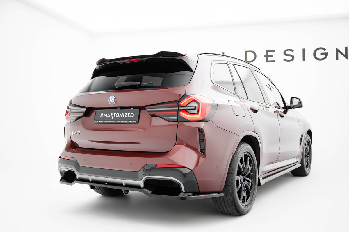 Rear Splitter (with vertical bars) suitable for BMW iX3 M-Pack G08 Facelift