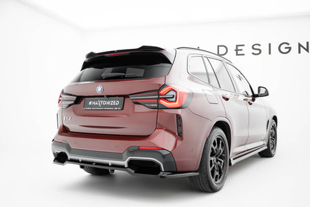 Rear Splitter (with vertical bars) suitable for BMW iX3 M-Pack G08 Facelift