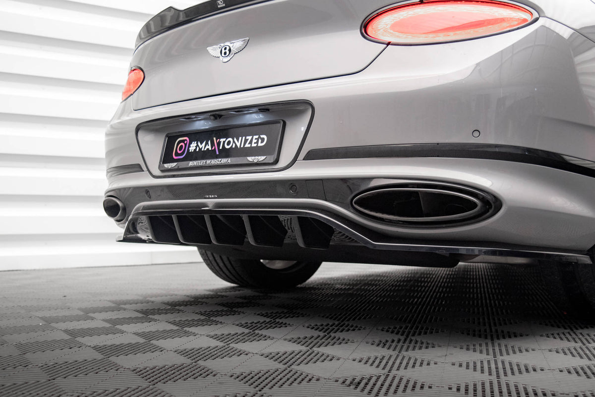 Rear Splitter (with vertical bars) suitable for Bentley Continental Convertible GT Mk3