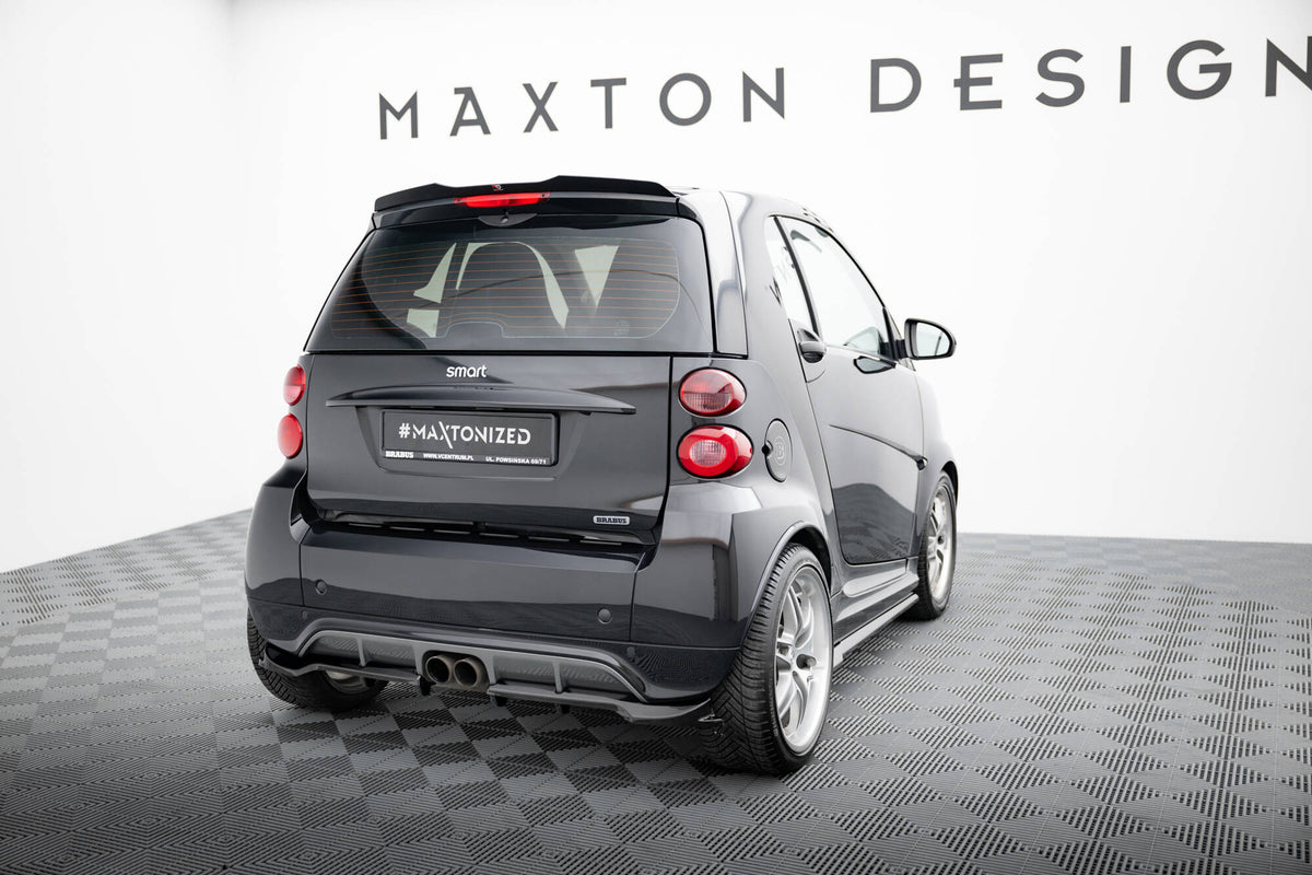 Rear Splitter (with vertical bars) suitable for Brabus Smart Fortwo C451 Facelift