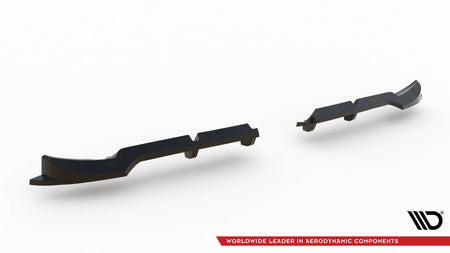 Rear Splitter (with vertical bars) suitable for Brabus Smart Fortwo C451 Facelift