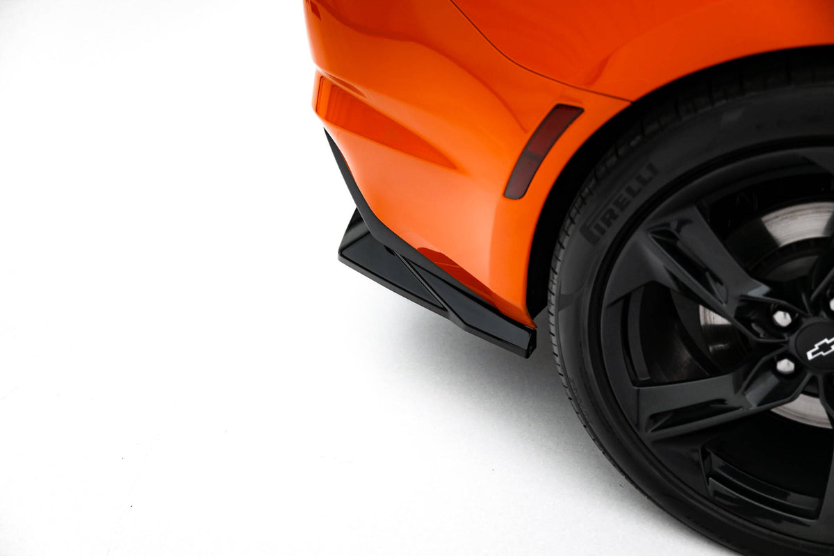 Rear Splitter (with vertical bars) suitable for Chevrolet Camaro SS Mk6 Facelift