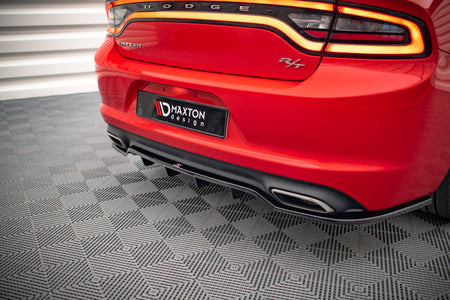 Rear Splitter (with vertical bars) suitable for Dodge Charger RT Mk7 Facelift