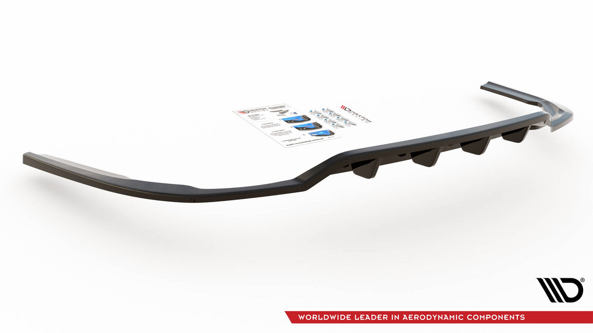 Rear Splitter (with vertical bars) suitable for Dodge Charger RT Mk7 Facelift