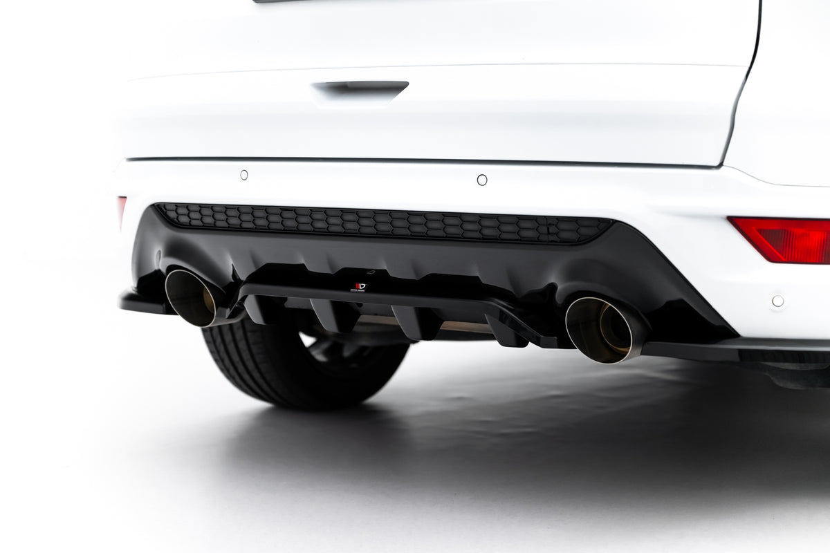 Rear Splitter (with vertical bars) suitable for Ford Kuga ST-Line Mk2 Facelift