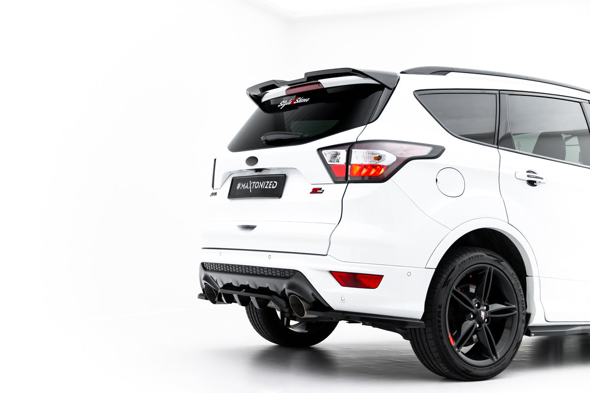 Rear Splitter (with vertical bars) suitable for Ford Kuga ST-Line Mk2 Facelift