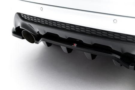 Rear Splitter (with vertical bars) suitable for Ford Kuga ST-Line Mk2 Facelift