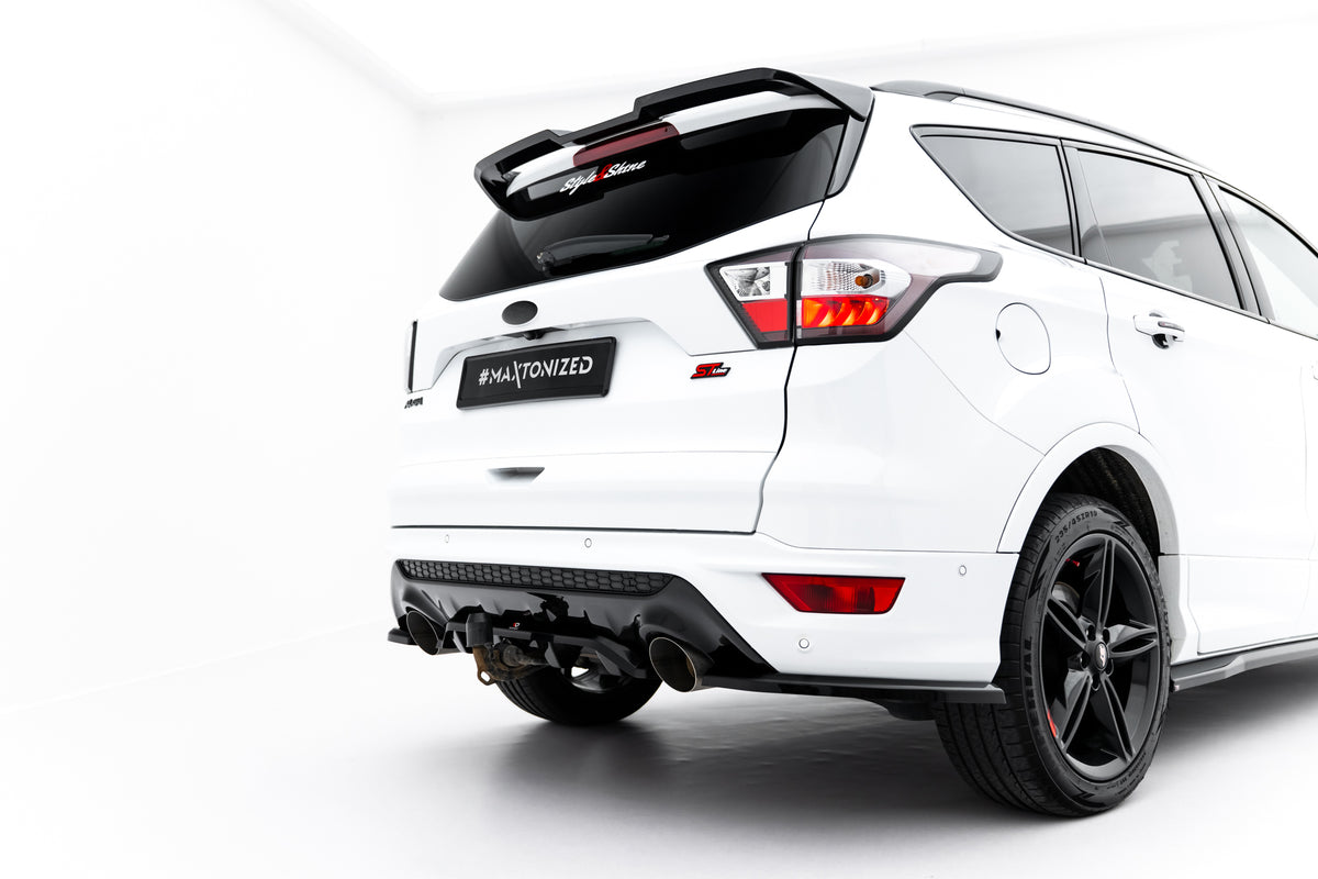 Rear Splitter (with vertical bars) suitable for Ford Kuga ST-Line Mk2 Facelift
